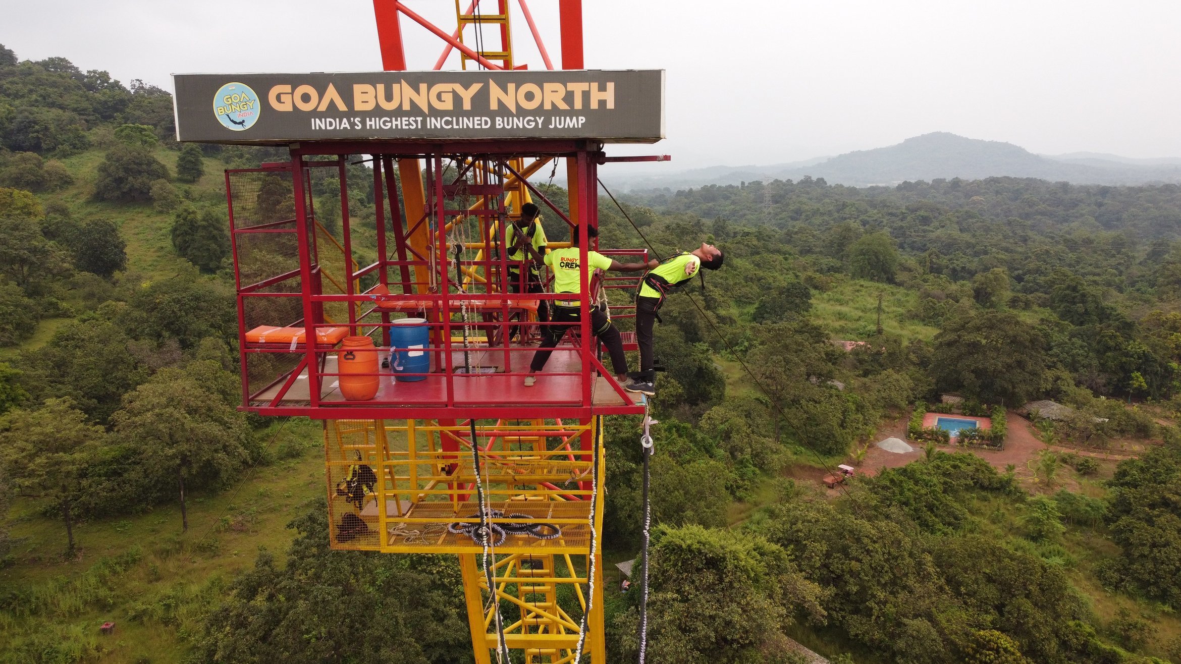 Goa Bungy (North) - Tour